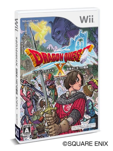 【ウィー】Wii・ゲームソフト人気投票・ランキング　1位　ドラゴンクエストX 目覚めし五つの種族 オンラインの画像
