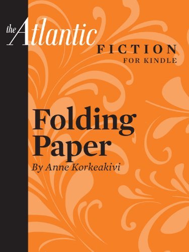 Folding Paper book cover