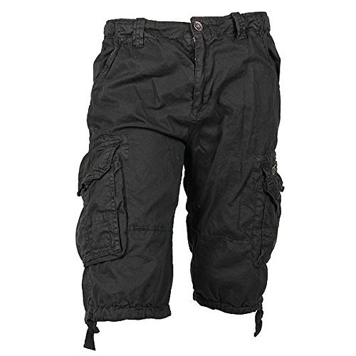 🔥 STARKER PREIS (-56%) Alpha Industries Herren Jet Short Für Cargos, Schwarz, 34 EU
