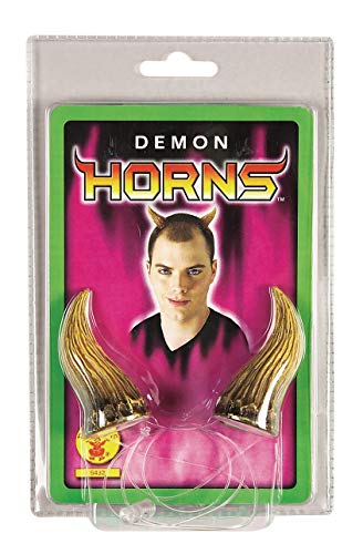 Rubies Unisex Demon Horns Costume Accessory, Multicolor