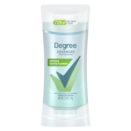 Degree Advanced Protection Antiperspirant Deodorant White Flowers & Lychee for 72-Hour Sweat & Odor Control for Women, w