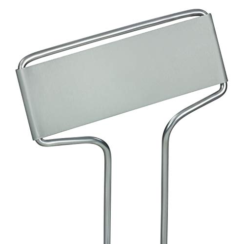 GardenMate 25-Pack Weatherproof Banner Metal Plant Labels, Height 10.5", Label Area 2.5&#x27;&#x27; x 7/8&#x27;&#x2