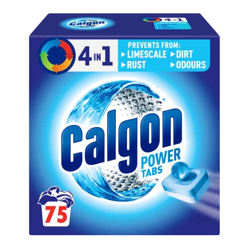Calgon 4-in-1 Washing Machine Cleaner and Water Softener Tablets