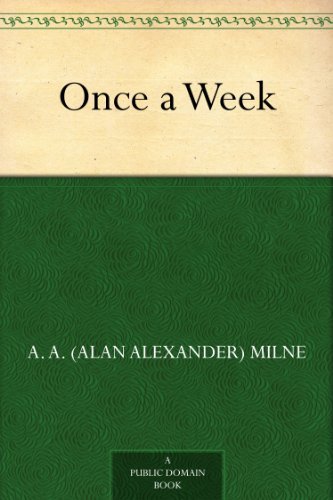 Once a Week book cover