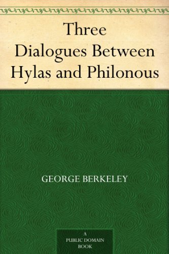 Capa do livro Three Dialogues Between Hylas and Philonous (English Edition)
