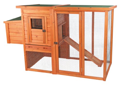 Trixie Chicken Coop with Outdoor Run Most Comprehensive A simple, smaller wooden coop with space
