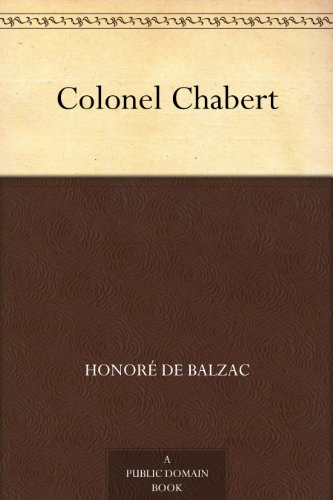 Colonel Chabert book cover