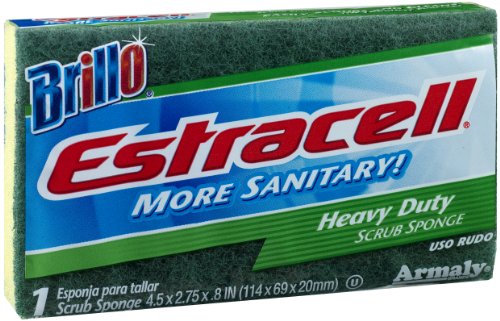 Brillo Estracell Heavy Duty Scrub Sponge