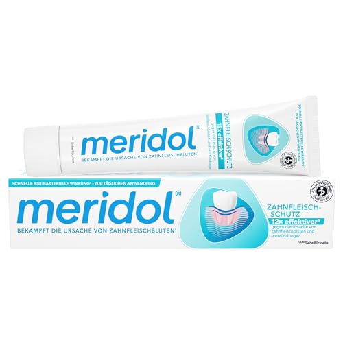 🔥 SELTEN SO GÜNSTIG (-48%) meridol Zahnpasta Zahnfleischschutz, gegen Zahnfleischprobleme, 2x 75 ml