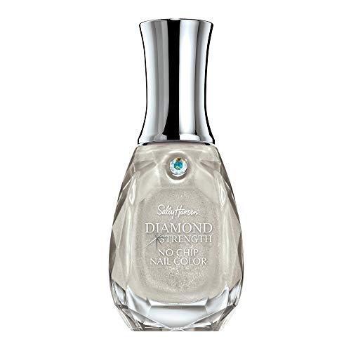 Sally Hansen Diamond Strength, Diamonds, Nail Growth, Protective Layer, Sheer, Shimmery Grey Nail Polish