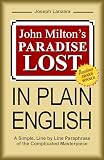 John Miltons Paradise Lost In Plain English