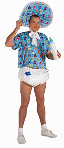 Rubies Forum Novelties Baby Boomer Halloween Costume for Men, Blue, Standard