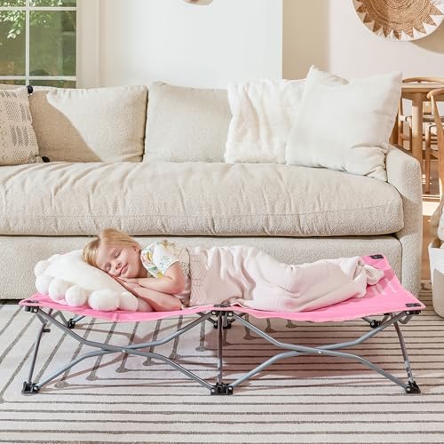 Regalo My Cot® Portable Toddler Bed, Pink