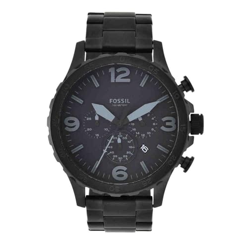 Fossil Men's Nate Quartz Stainless Steel Chronograph Watch