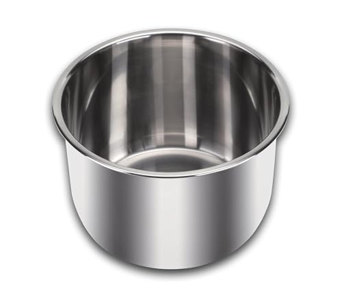 Instant Pot Stainless Steel Inner Cooking Pot 6-Qt, Polished Surface, Rice Cooker
