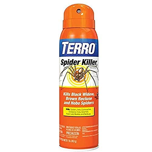 Terro T2302-6 Spider Killer Spray A convenient spray that works not only on spiders, but also on a