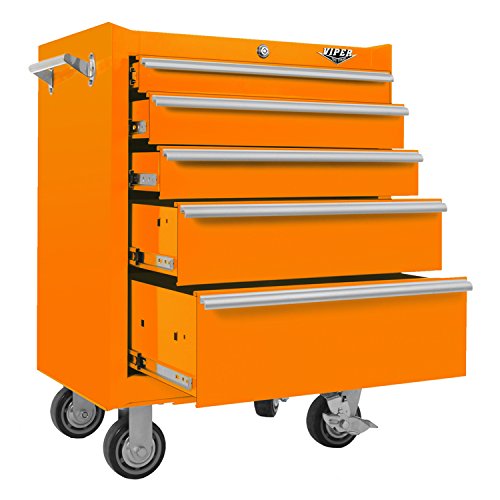 Viper Tool Storage V18CHBL 18" Steel Rolling Tool Chest