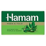 Amazon Hamam Neem Tulsi and Aloevera Soap Bar 100 g