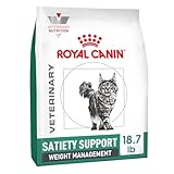 Royal Canin Veterinary Diet Feline Satiety Support Weight Management Adult Dry Cat Food, 18.7 lb Bag