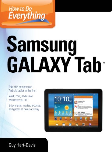 How to Do Everything Samsung Galaxy Tab (By: Guy Hart-Davis) cover