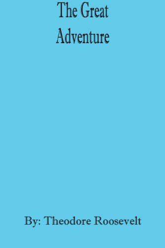 The Great Adventure; Present-day Studies In American Nationalism book cover