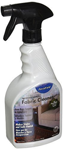 ForceField® Fabric Cleaner Professional Strength, Deeply Penetrates Water Safe Fabric & Fibers of Upholstery, Clothing, Rugs & Carpeting - 22oz