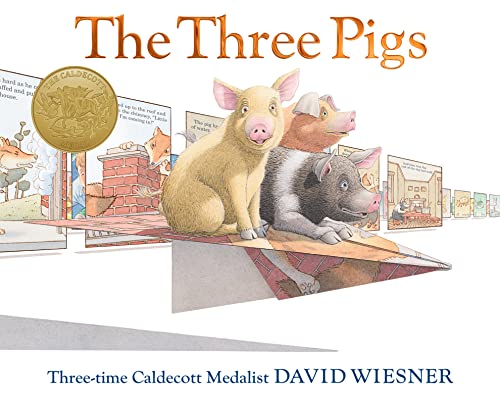 The Three Pigs (By: David Wiesner) cover