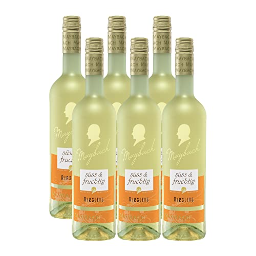 🔥 SELTEN SO GÜNSTIG (-58%) Maybach Riesling QbA süß und fruchtig (6 x 0.75 l)