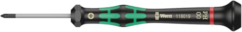 (-42%) Wera 05118019001 2050 PH Elektronik-Kreuzschlitzschraubendreher, PH 00 x 40 mm, Ø 2.5