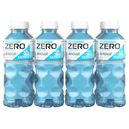 POWERADE Zero Mixed Berry Bottles, 20 fl oz, 8 Pack