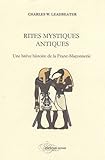 Rites Mystiques Antiques Chap 512 Les Mystres Hellniques Rites Mystiques Antiques Une Brve Histoire De La Francmaonnerie T 5