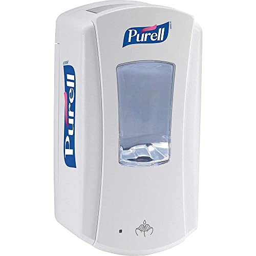 PURELL LTX-12 Touch-Free Hand Sanitizer Dispenser, White, for PURELL LTX-12 1200 mL Hand Sanitizer Refills (Pack of 1) -