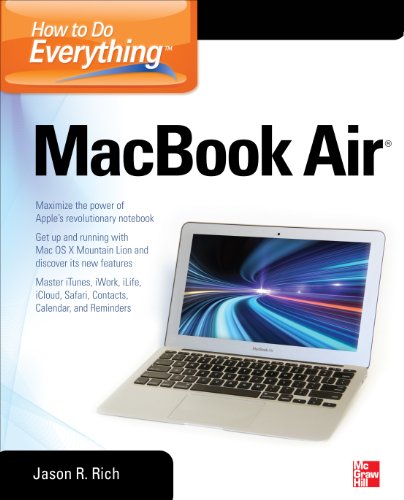 How to Do Everything MacBook Air (By: Jason R. Rich) cover