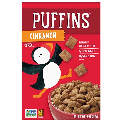 Barbaras Bakery Puffins Cinnamon 10 Oz