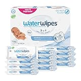 WaterWipes Sensitive+ Baby Wipes (720 Count, 12 Packs)
