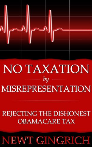 No Taxation by Misrepresentation book cover