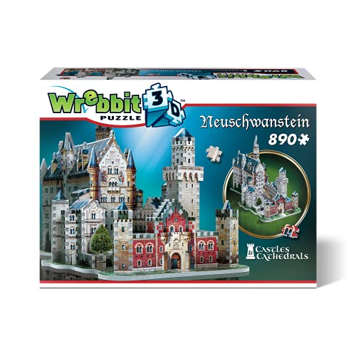 Neuschwanstein Castle 3D Jigsaw Puzzle