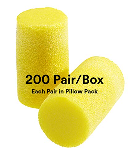 3M E-A-R Classic Plus Uncorded Earplugs, Hearing Conservation 310-1101 In Pillow Pack (8853906668209)