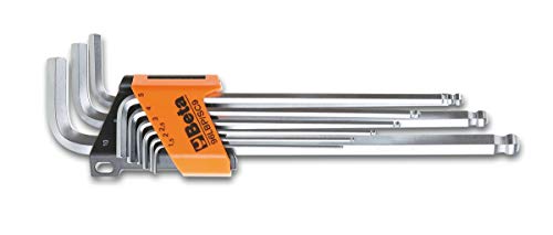 Beta 961354 Model 96 LBP/SC9Set of9 Ball End Offset Hexagon Key, Extra-Long Model