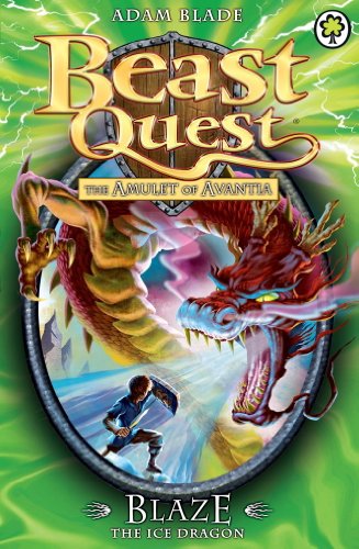 Blaze The Ice Dragon book cover