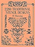 2286 Traditional Stencil Designs Dover Pictorial Archive English Edition