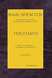 Baal Shem Tov Holy Days English Edition