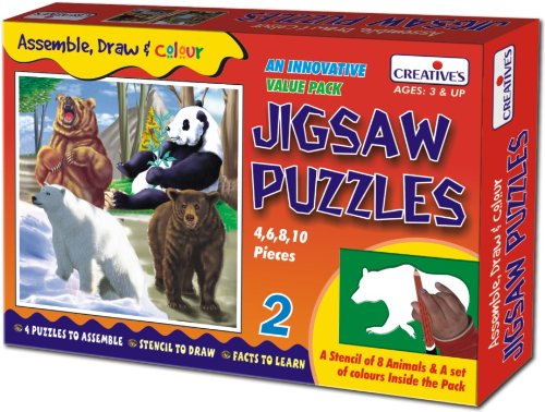 Creative Educational Aids P. Ltd. 1000 Jigsaw Puzzles - 2,Multicolor
