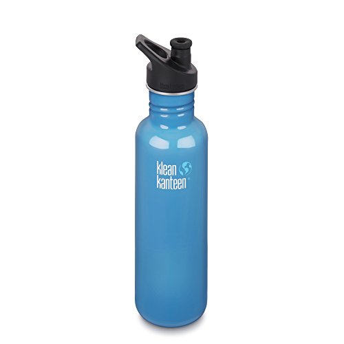 Klean Kanteen Classic 27oz Stainless Steel Water Bottle with Sport Cap