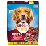 Kibbles 'n Bits Bistro Dry Dog Food, Oven Roasted Beef Flavor, 16 lb. Bag
