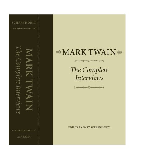 Mark Twain: The Complete Interviews book cover