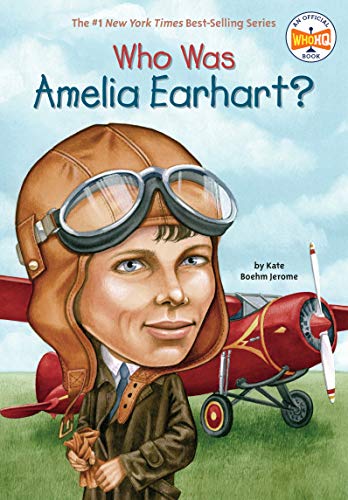 Who Was Amelia Earhart? book cover