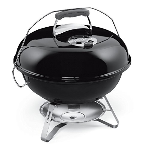 Weber Jumbo Joe Charcoal Grill 18 Inch BlackGas One – 14-inch Portable Barbecue Grill with 3-Point Locking Lid for He