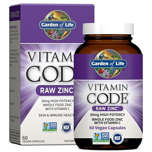 Garden of Life Vitamin Code RAW Zinc 30mg
