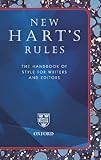 New Harts Rules The Handbook Of Style For Writers And Editors English Edition